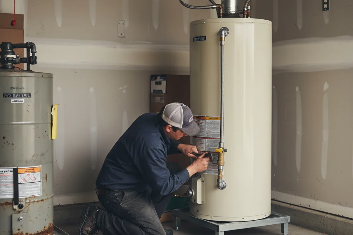 Water heater and shutoff valve replacement in Cripple Creek